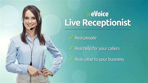 evoice receptionist.